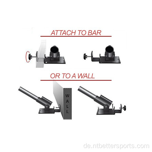 360 Grad drehbarer Landmine T Bar Row Plattform